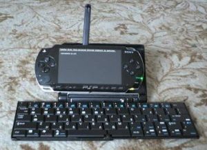 Sony PSP Keyboard – Homebrew Style